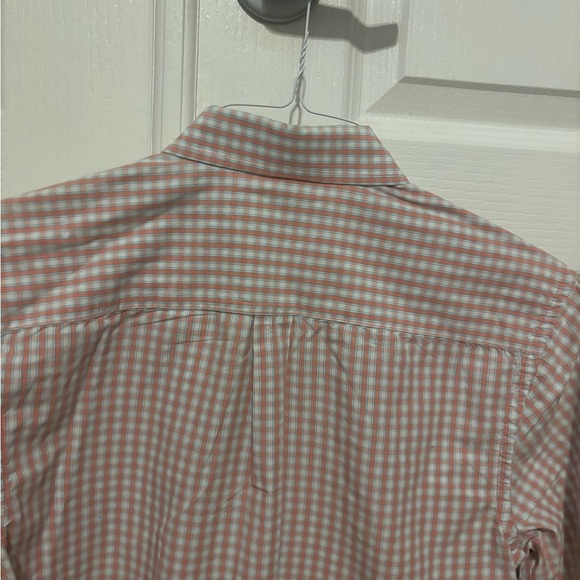 Greg Norman Men’s Longsleeve Size S/P NWOT Button up Orange Check Preppy - Picture 4 of 13